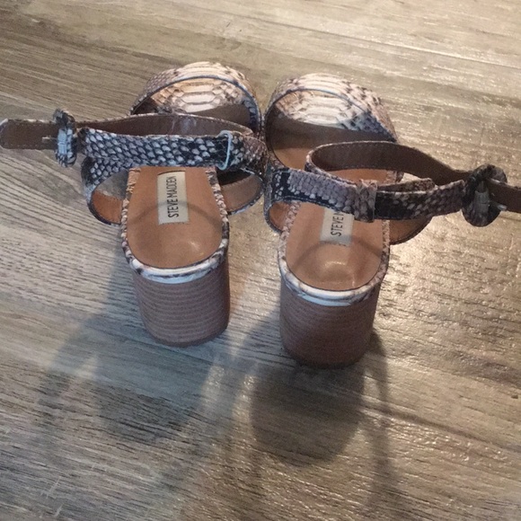 Steve Madden Snake Heels - Picture 3 of 4